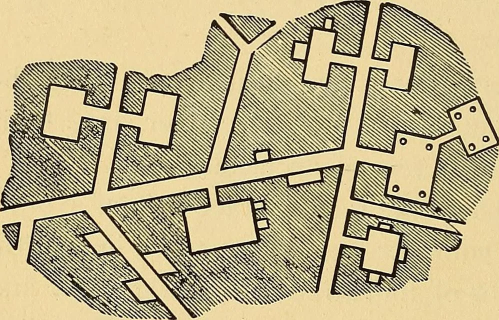 An illustration from Museum of antiquity; a description of ancient life: the employments, amusements, customs and habits, the cities, places, monuments and tombs, the literature and fine arts of 3,000 years ago, 1882, leaf 895