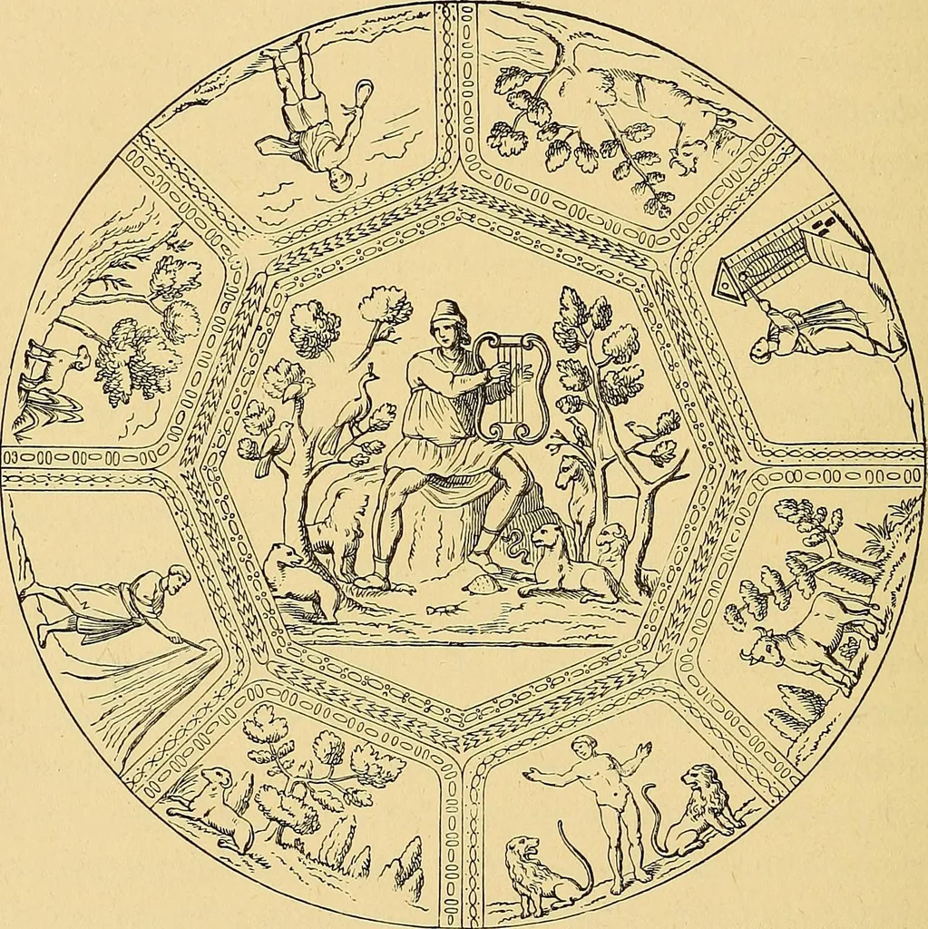 An illustration from Museum of antiquity; a description of ancient life: the employments, amusements, customs and habits, the cities, places, monuments and tombs, the literature and fine arts of 3,000 years ago, 1882, leaf 927