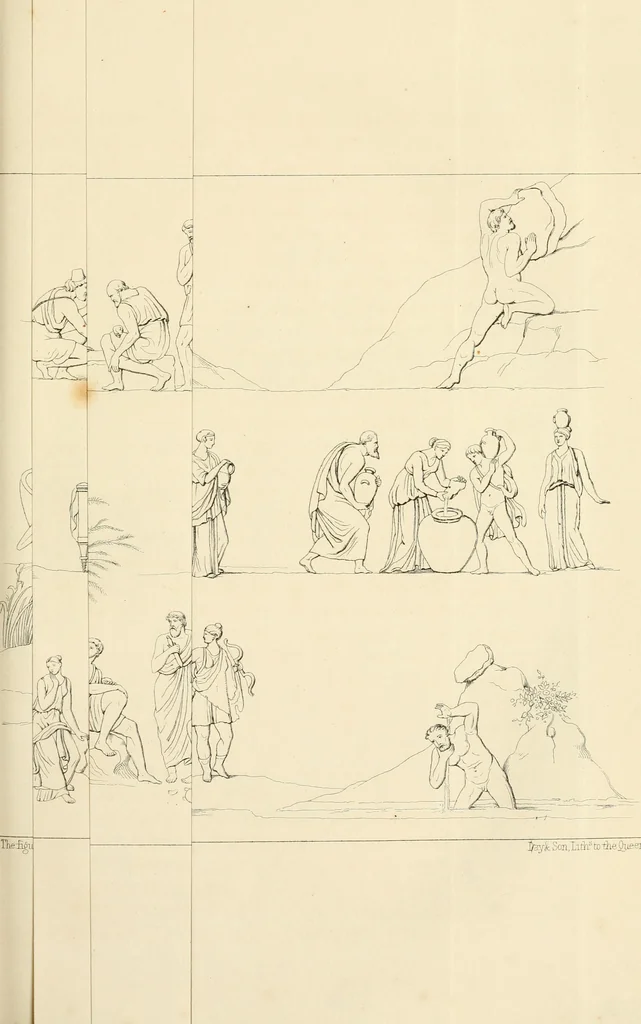 An illustration from The museum of classical antiquities : being a series of essays on ancient art, 1860, leaf 152
