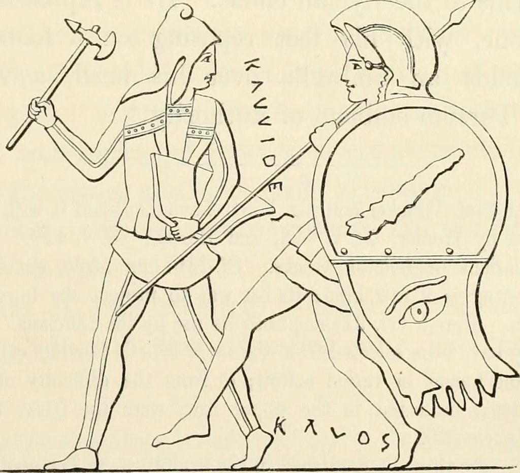 An illustration from The museum of classical antiquities : being a series of essays on ancient art, 1860, leaf 160