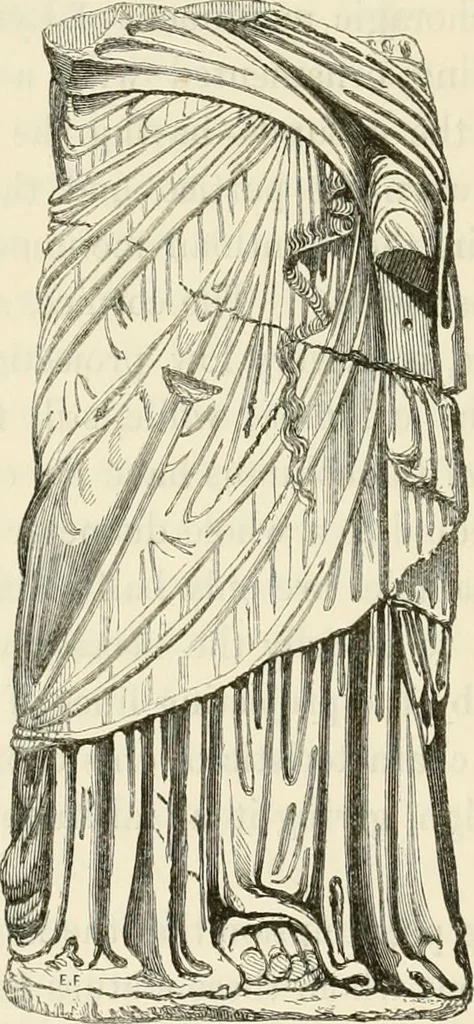An illustration from The museum of classical antiquities : being a series of essays on ancient art, 1860, leaf 215
