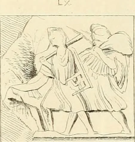 An illustration from The museum of classical antiquities : being a series of essays on ancient art, 1860, leaf 326