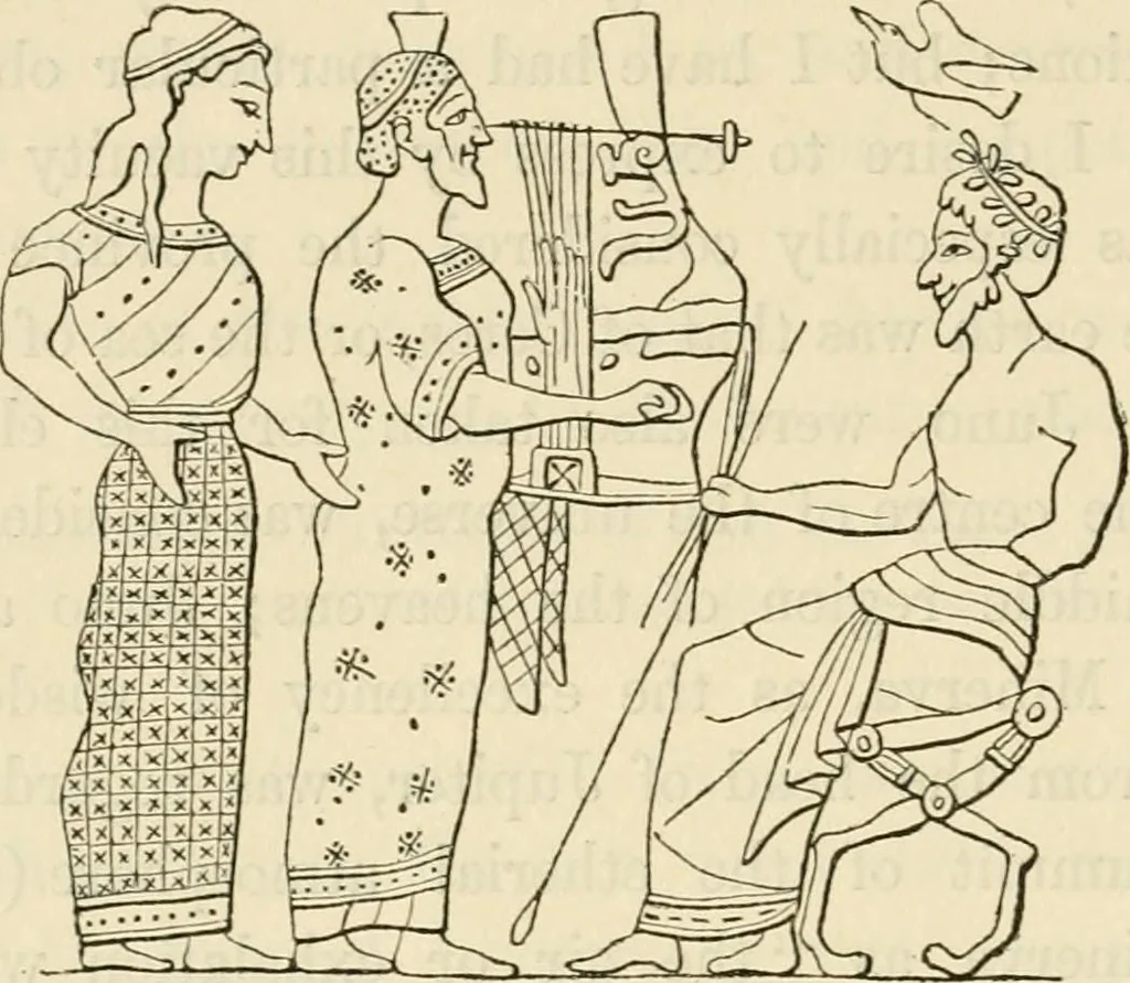 An illustration from The museum of classical antiquities : being a series of essays on ancient art, 1860, leaf 417