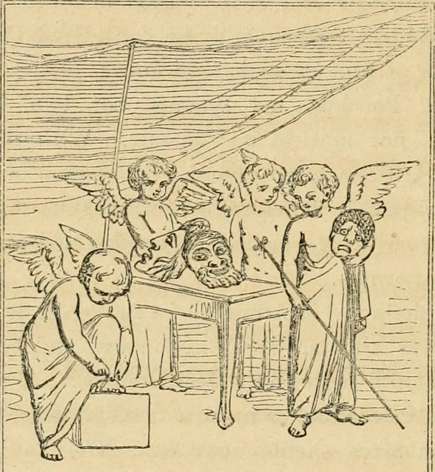 An illustration from The museum of classical antiquities : being a series of essays on ancient art, 1860, leaf 517