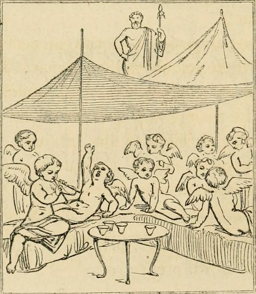 An illustration from The museum of classical antiquities : being a series of essays on ancient art, 1860, leaf 519