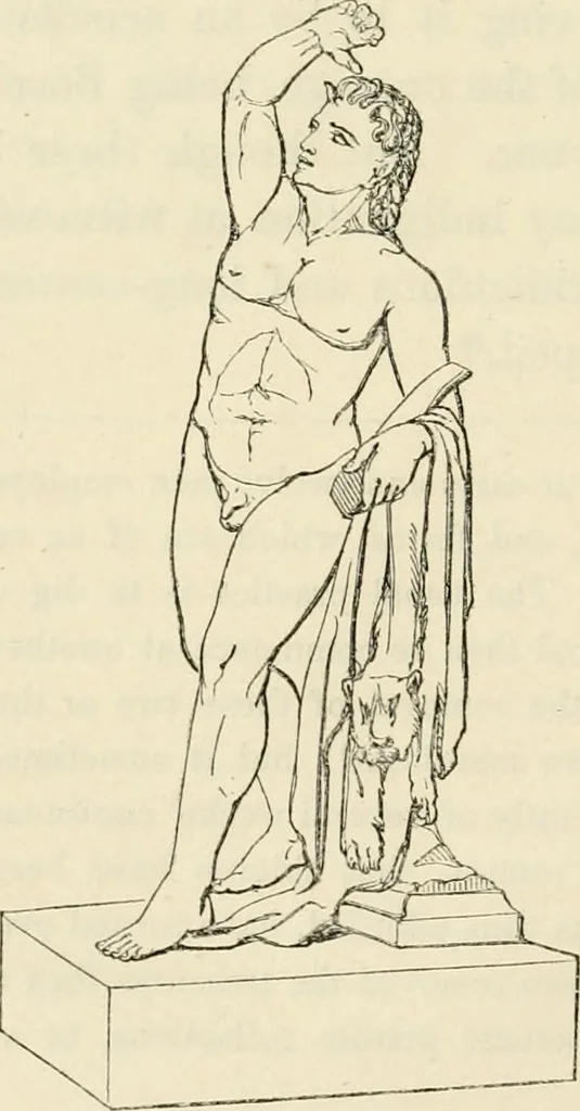 An illustration from The museum of classical antiquities : being a series of essays on ancient art, 1860, leaf 533