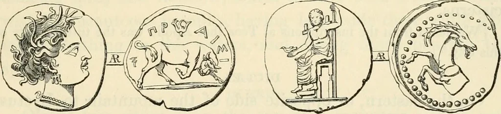An illustration from The museum of classical antiquities : being a series of essays on ancient art, 1860, leaf 738