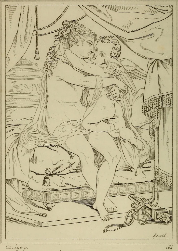An illustration from Museum of painting and sculpture, or, Collection of the principal pictures, statues and bas-reliefs in the public and private galleries of Europe, 1828, leaf 151