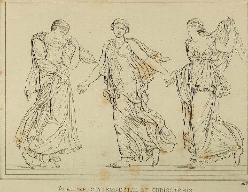 An illustration from Museum of painting and sculpture, or, Collection of the principal pictures, statues and bas-reliefs in the public and private galleries of Europe, 1828, leaf 167