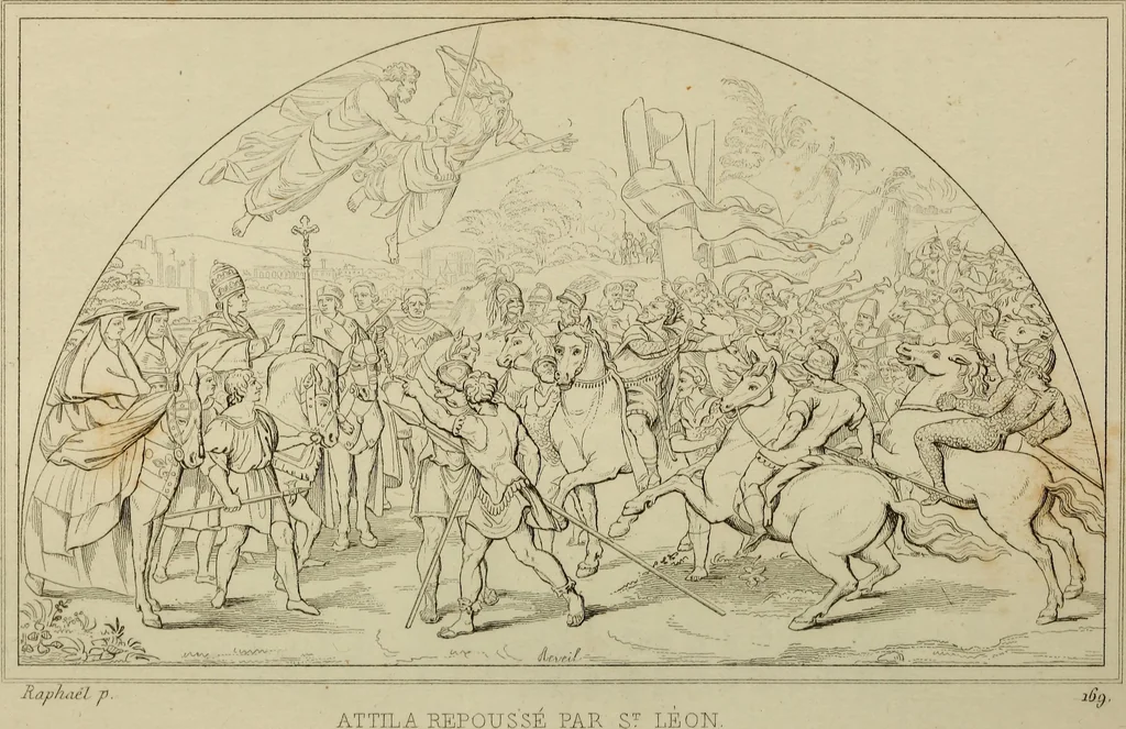 An illustration from Museum of painting and sculpture, or, Collection of the principal pictures, statues and bas-reliefs in the public and private galleries of Europe, 1828, leaf 171