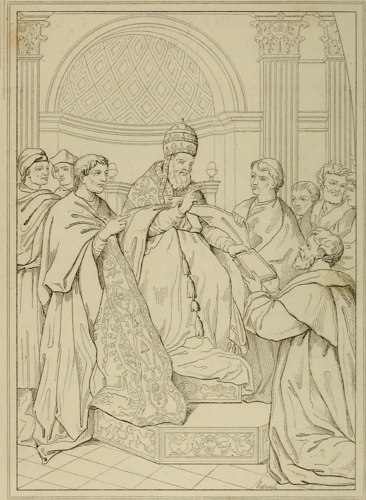 An illustration from Museum of painting and sculpture, or, Collection of the principal pictures, statues and bas-reliefs in the public and private galleries of Europe, 1828, leaf 179