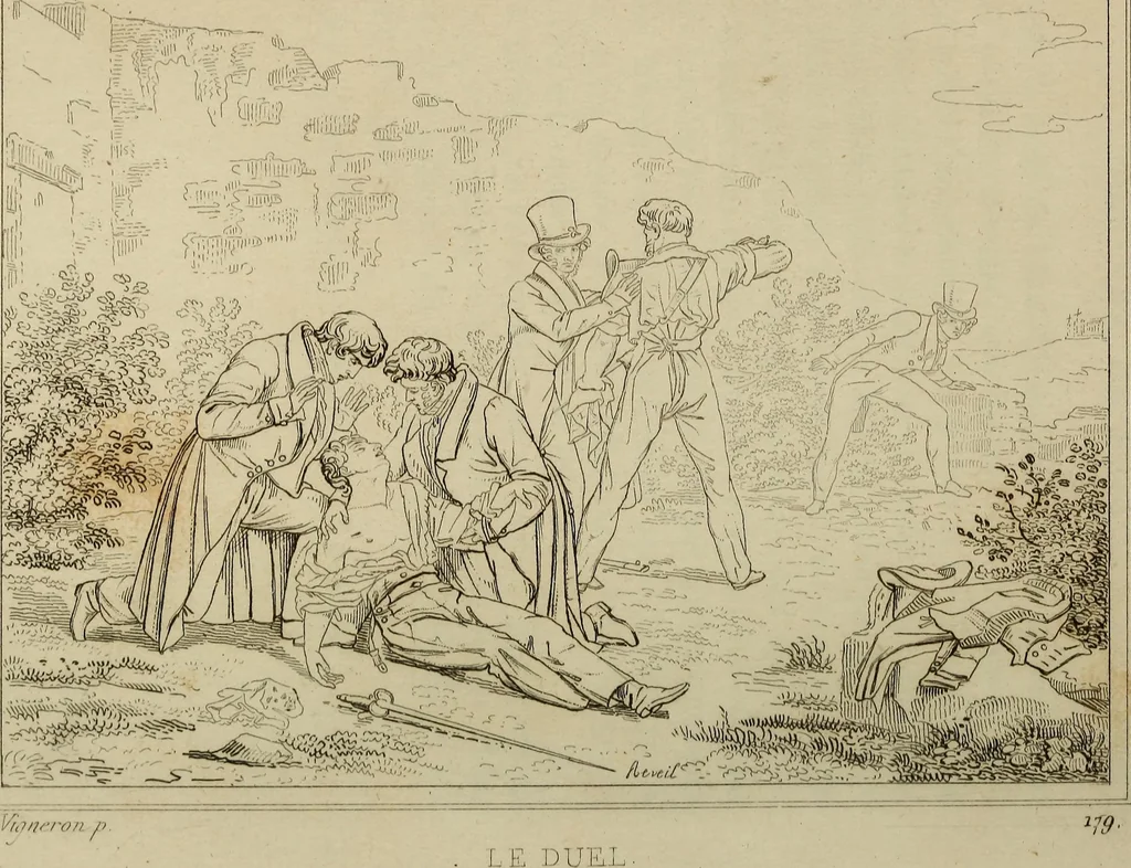 An illustration from Museum of painting and sculpture, or, Collection of the principal pictures, statues and bas-reliefs in the public and private galleries of Europe, 1828, leaf 211