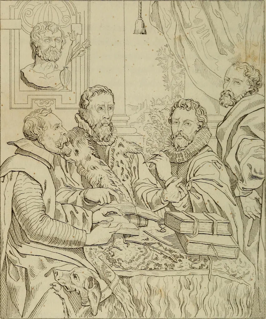 An illustration from Museum of painting and sculpture, or, Collection of the principal pictures, statues and bas-reliefs in the public and private galleries of Europe, 1828, leaf 223