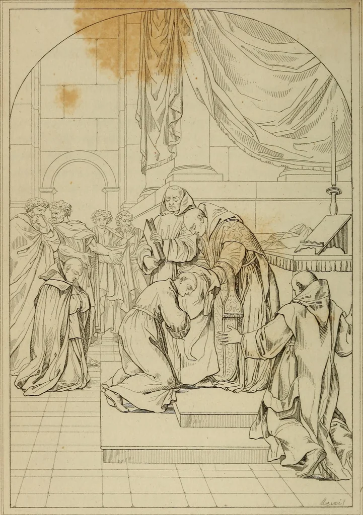An illustration from Museum of painting and sculpture, or, Collection of the principal pictures, statues and bas-reliefs in the public and private galleries of Europe, 1828, leaf 231