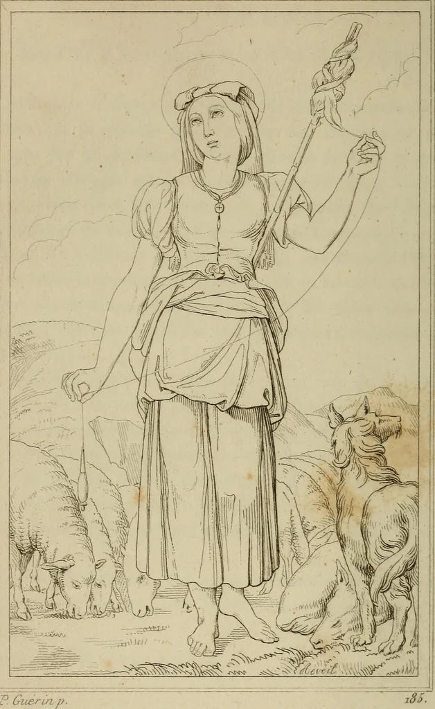 An illustration from Museum of painting and sculpture, or, Collection of the principal pictures, statues and bas-reliefs in the public and private galleries of Europe, 1828, leaf 235