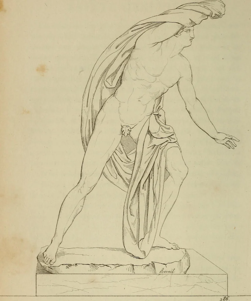 An illustration from Museum of painting and sculpture, or, Collection of the principal pictures, statues and bas-reliefs in the public and private galleries of Europe, 1828, leaf 239