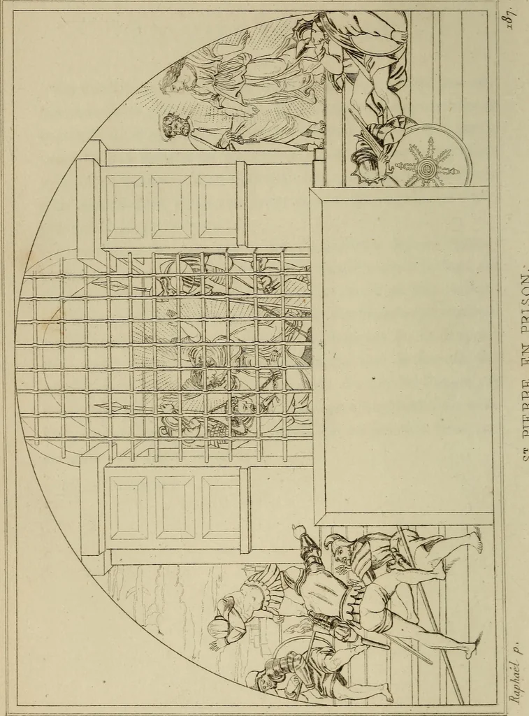 An illustration from Museum of painting and sculpture, or, Collection of the principal pictures, statues and bas-reliefs in the public and private galleries of Europe, 1828, leaf 243