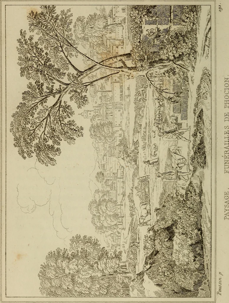 An illustration from Museum of painting and sculpture, or, Collection of the principal pictures, statues and bas-reliefs in the public and private galleries of Europe, 1828, leaf 259
