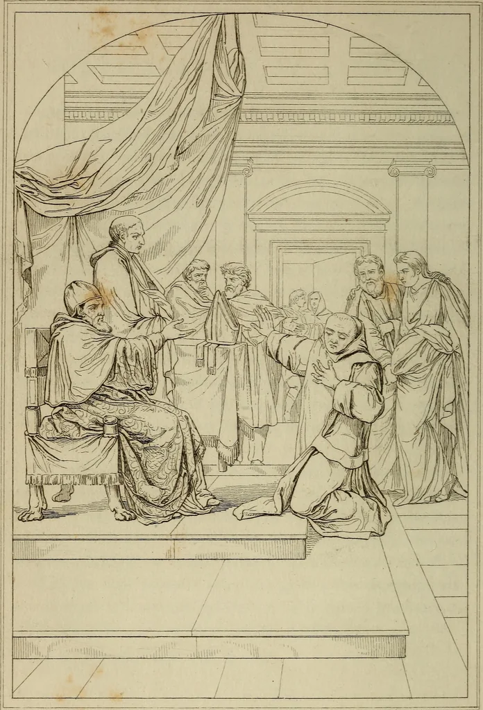 An illustration from Museum of painting and sculpture, or, Collection of the principal pictures, statues and bas-reliefs in the public and private galleries of Europe, 1828, leaf 271