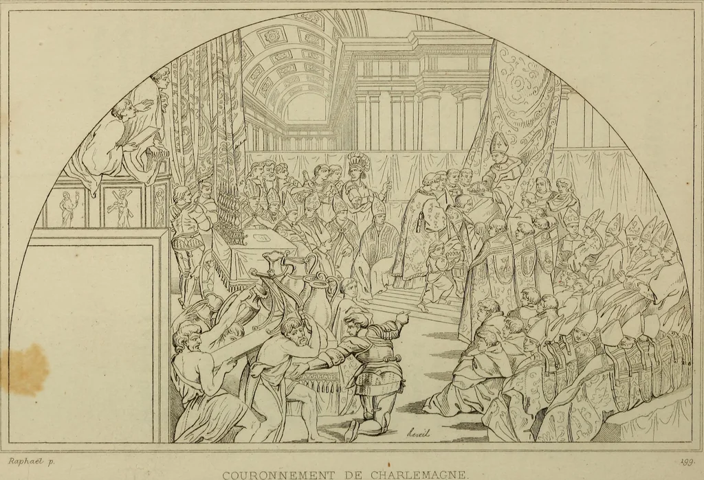 An illustration from Museum of painting and sculpture, or, Collection of the principal pictures, statues and bas-reliefs in the public and private galleries of Europe, 1828, leaf 291