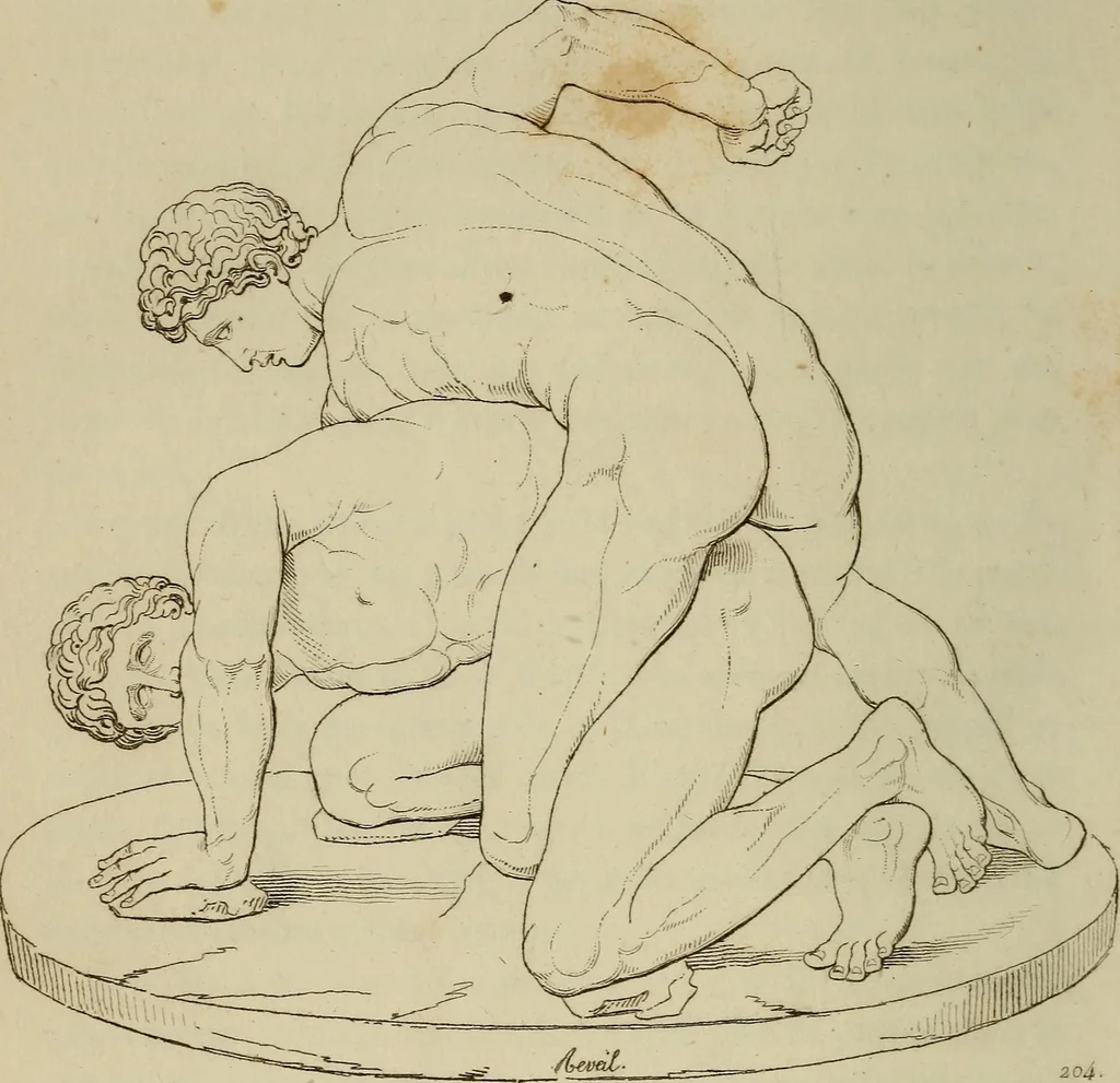 An illustration from Museum of painting and sculpture, or, Collection of the principal pictures, statues and bas-reliefs in the public and private galleries of Europe, 1828, leaf 311