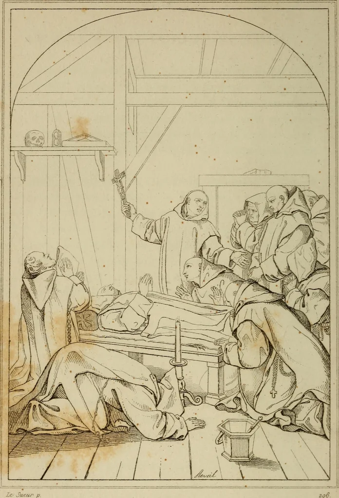 An illustration from Museum of painting and sculpture, or, Collection of the principal pictures, statues and bas-reliefs in the public and private galleries of Europe, 1828, leaf 319