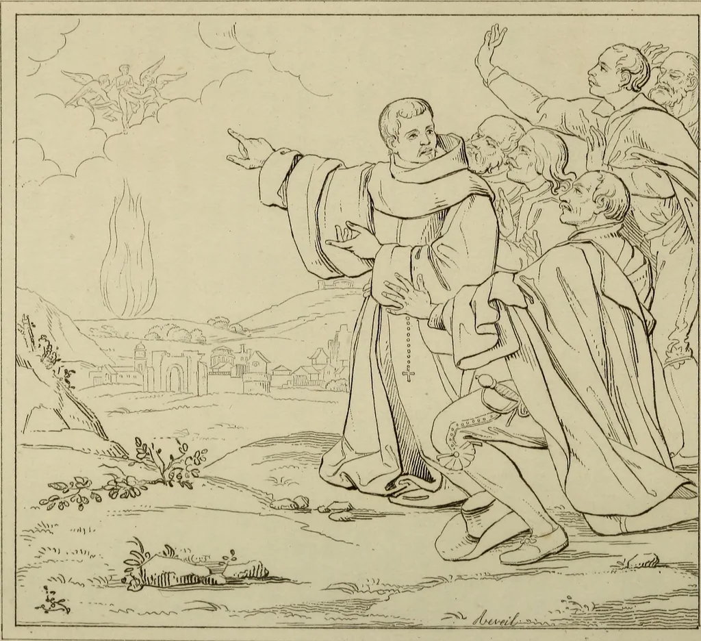 An illustration from Museum of painting and sculpture, or, Collection of the principal pictures, statues and bas-reliefs in the public and private galleries of Europe, 1828, leaf 83