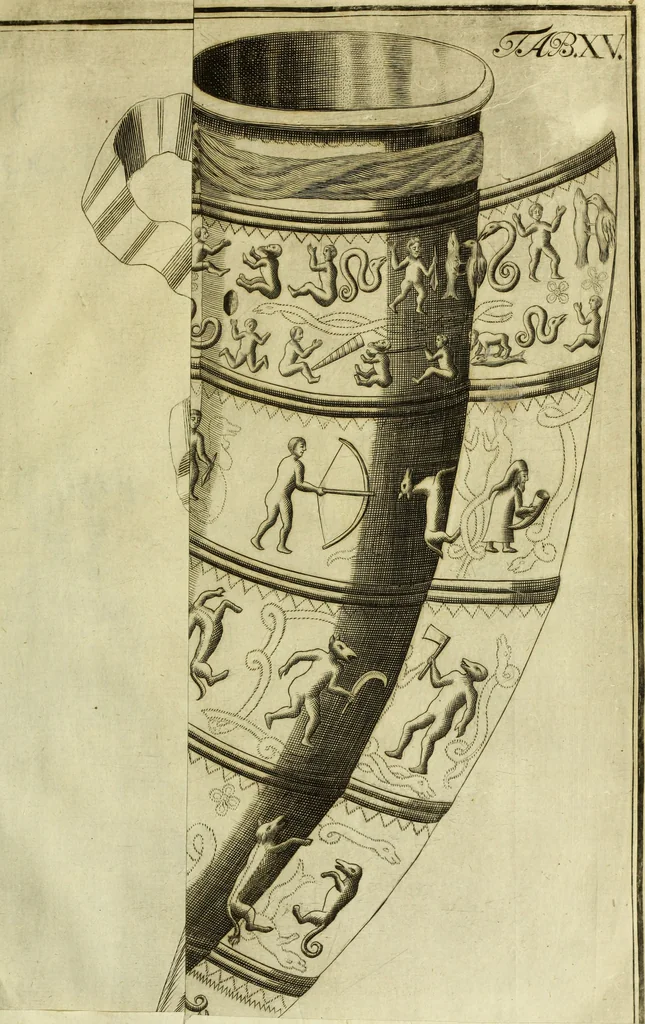 An illustration from Museum regium, seu, Catalogus rerum tam naturalium, quam artificialium, quae in basilica bibliothecae augustissimi Daniae Norvegiaeq[ue] monarchae Christiani Quinti, Hafniae asservantur, 1696, leaf 248