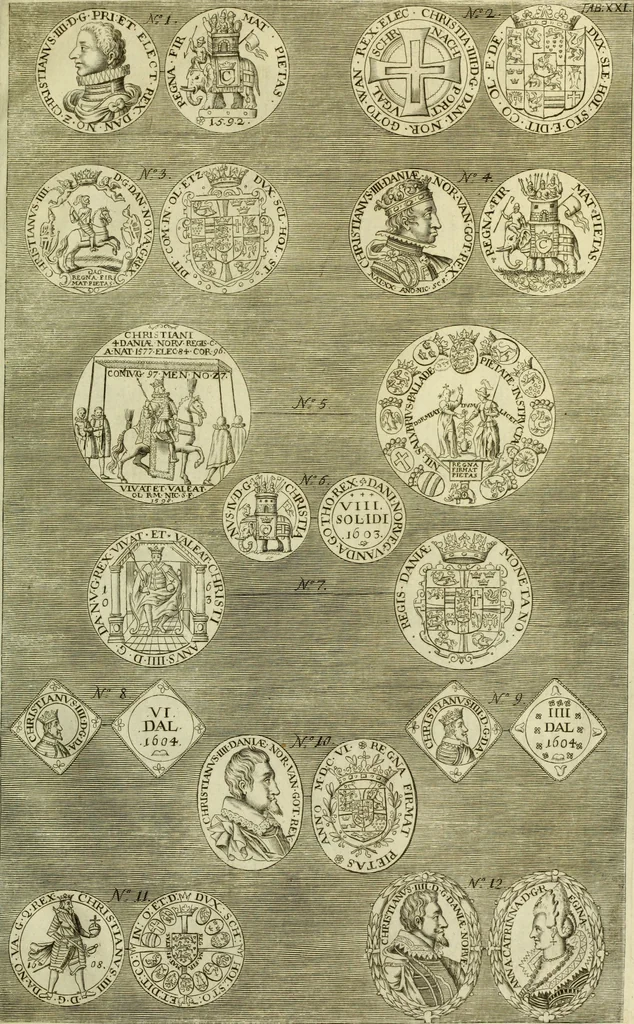 An illustration from Museum regium, seu, Catalogus rerum tam naturalium, quam artificialium, quae in basilica bibliothecae augustissimi Daniae Norvegiaeq[ue] monarchae Christiani Quinti, Hafniae asservantur, 1696, leaf 260