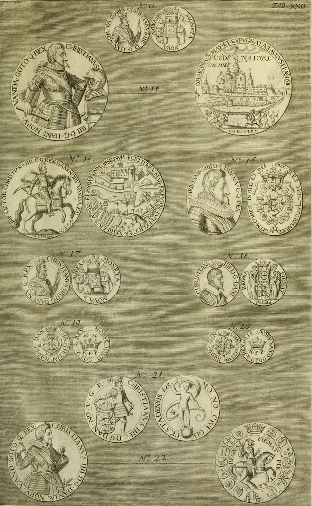 An illustration from Museum regium, seu, Catalogus rerum tam naturalium, quam artificialium, quae in basilica bibliothecae augustissimi Daniae Norvegiaeq[ue] monarchae Christiani Quinti, Hafniae asservantur, 1696, leaf 262