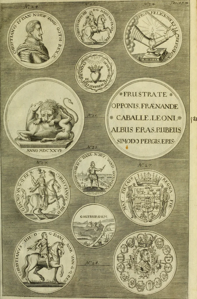 An illustration from Museum regium, seu, Catalogus rerum tam naturalium, quam artificialium, quae in basilica bibliothecae augustissimi Daniae Norvegiaeq[ue] monarchae Christiani Quinti, Hafniae asservantur, 1696, leaf 264