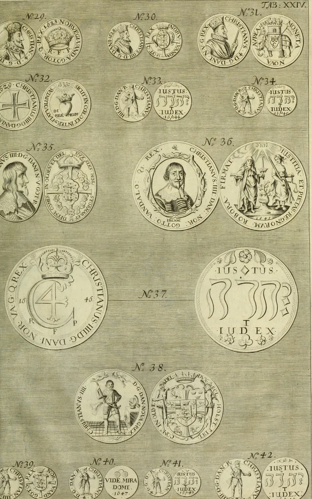 An illustration from Museum regium, seu, Catalogus rerum tam naturalium, quam artificialium, quae in basilica bibliothecae augustissimi Daniae Norvegiaeq[ue] monarchae Christiani Quinti, Hafniae asservantur, 1696, leaf 266