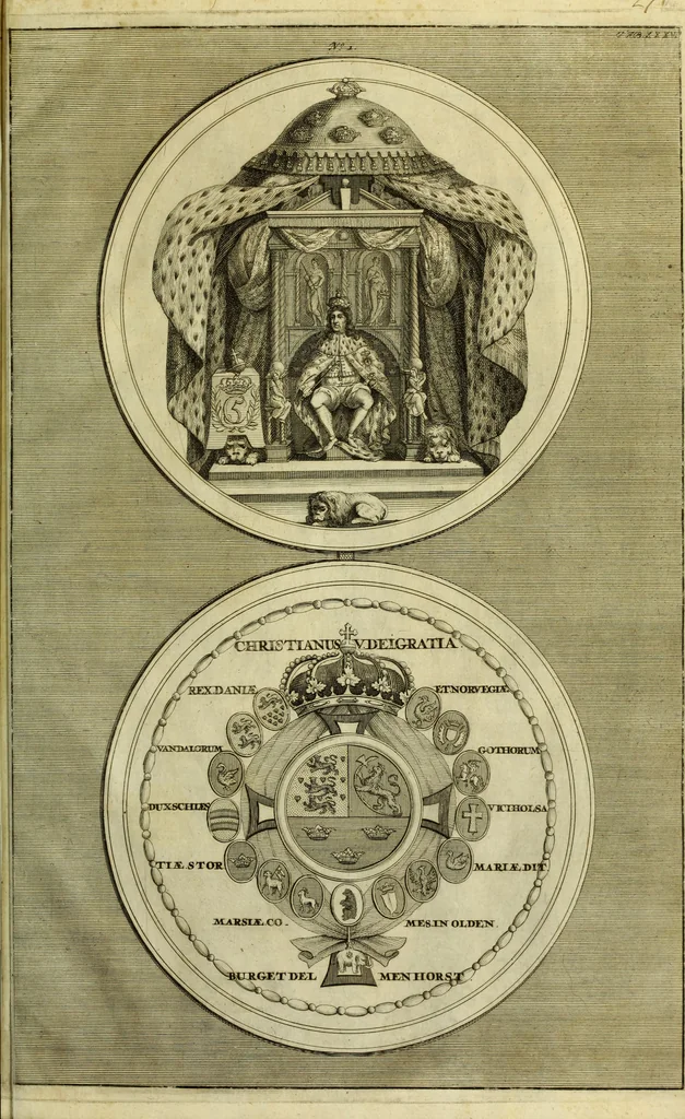An illustration from Museum regium, seu, Catalogus rerum tam naturalium, quam artificialium, quae in basilica bibliothecae augustissimi Daniae Norvegiaeq[ue] monarchae Christiani Quinti, Hafniae asservantur, 1696, leaf 290