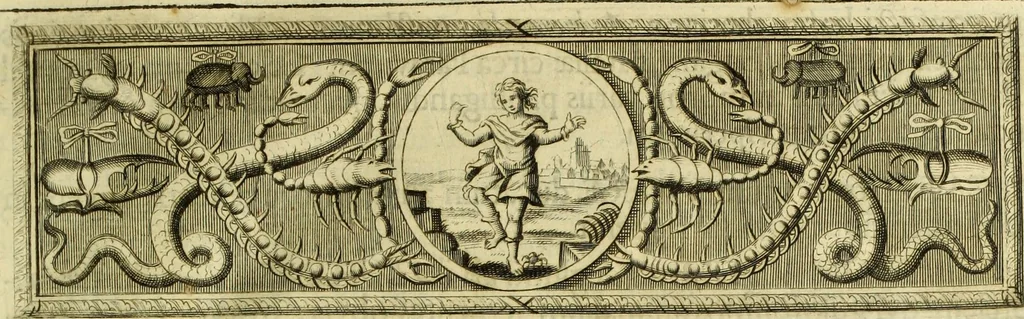 An illustration from Museum regium, seu, Catalogus rerum tam naturalium, quam artificialium, quae in basilica bibliothecae augustissimi Daniae Norvegiaeq[ue] monarchae Christiani Quinti, Hafniae asservantur, 1696, leaf 44