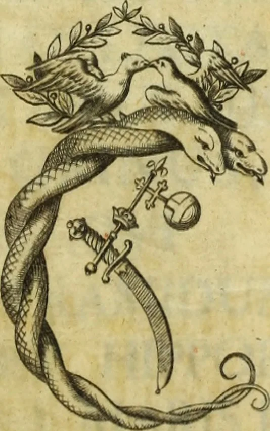 An illustration from Museum regium, seu, Catalogus rerum tam naturalium, quam artificialium, quae in basilica bibliothecae augustissimi Daniae Norvegiaeq[ue] monarchae Christiani Quinti, Hafniae asservantur, 1696, leaf 6