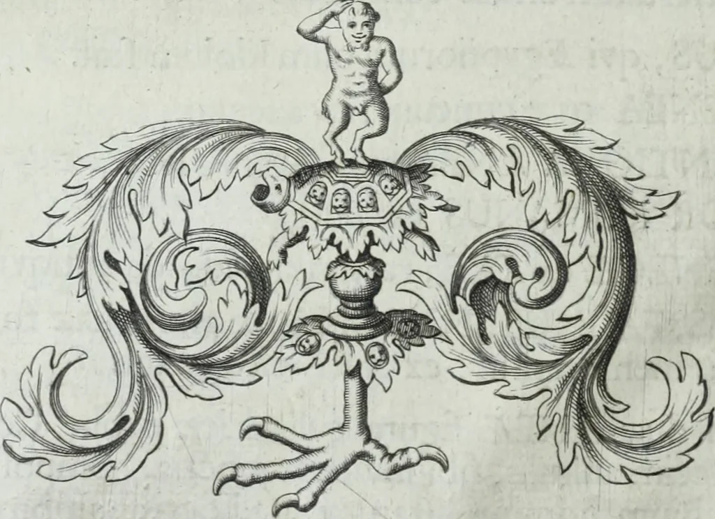 An illustration from Museum regium, seu, Catalogus rerum tam naturalium, quam artificialium, quae in basilica bibliothecae augustissimi Daniae Norvegiaeq[ue] monarchae Christiani Quinti, Hafniae asservantur, 1696, leaf 85