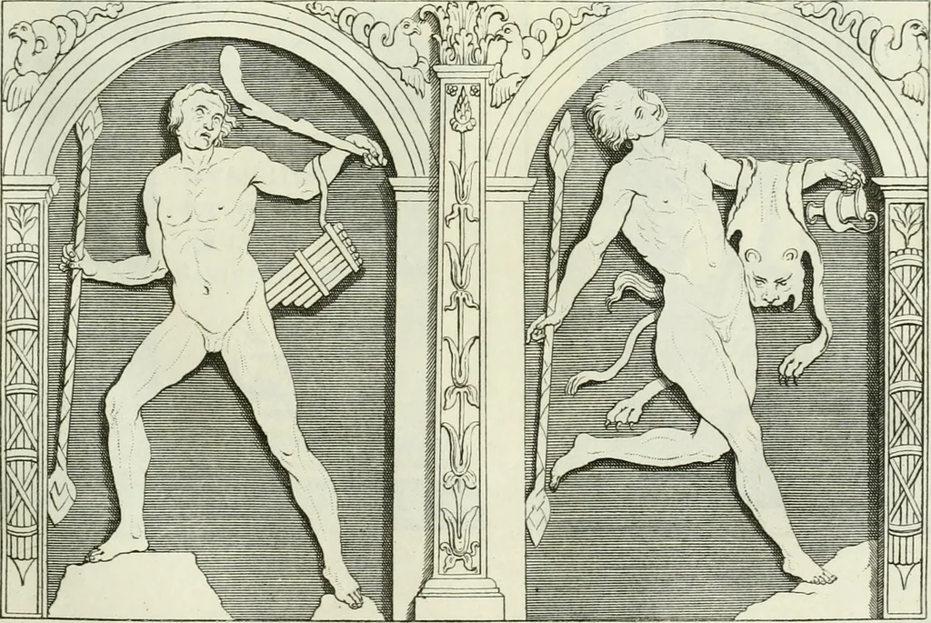 An illustration from Museum veronense, hoc est, Antiquarum inscriptionum atque anaglyphorum collectio : cui Taurinensis adiungitur et Vindobonensis : accedunt monumenta id genus plurima nondum vulgata, et ubicumque collecta, 1749, leaf 108