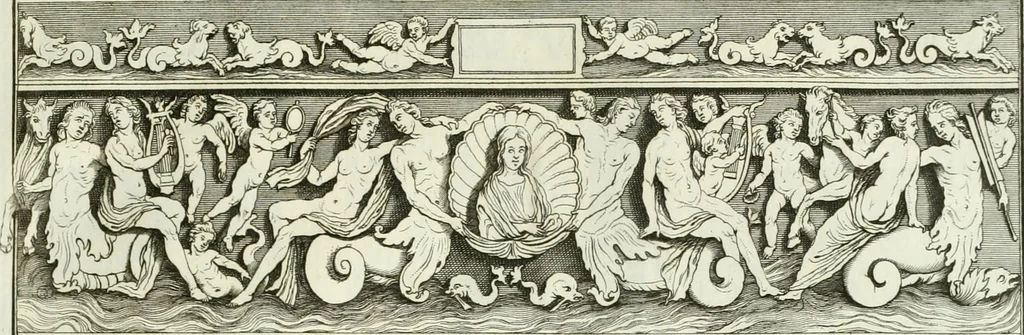 An illustration from Museum veronense, hoc est, Antiquarum inscriptionum atque anaglyphorum collectio : cui Taurinensis adiungitur et Vindobonensis : accedunt monumenta id genus plurima nondum vulgata, et ubicumque collecta, 1749, leaf 174