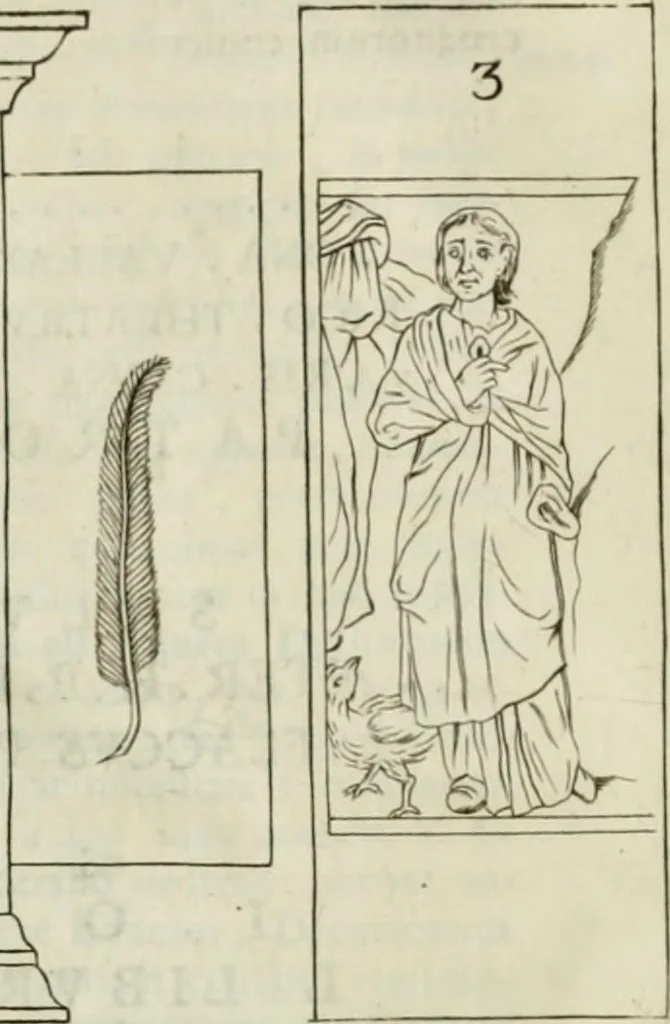 An illustration from Museum veronense, hoc est, Antiquarum inscriptionum atque anaglyphorum collectio : cui Taurinensis adiungitur et Vindobonensis : accedunt monumenta id genus plurima nondum vulgata, et ubicumque collecta, 1749, leaf 215