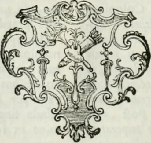 An illustration from Museum veronense, hoc est, Antiquarum inscriptionum atque anaglyphorum collectio : cui Taurinensis adiungitur et Vindobonensis : accedunt monumenta id genus plurima nondum vulgata, et ubicumque collecta, 1749, leaf 443