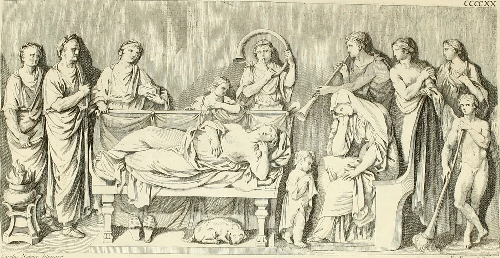 An illustration from Museum veronense, hoc est, Antiquarum inscriptionum atque anaglyphorum collectio : cui Taurinensis adiungitur et Vindobonensis : accedunt monumenta id genus plurima nondum vulgata, et ubicumque collecta, 1749, leaf 461