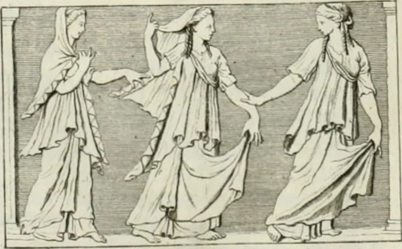 An illustration from Museum veronense, hoc est, Antiquarum inscriptionum atque anaglyphorum collectio : cui Taurinensis adiungitur et Vindobonensis : accedunt monumenta id genus plurima nondum vulgata, et ubicumque collecta, 1749, leaf 73