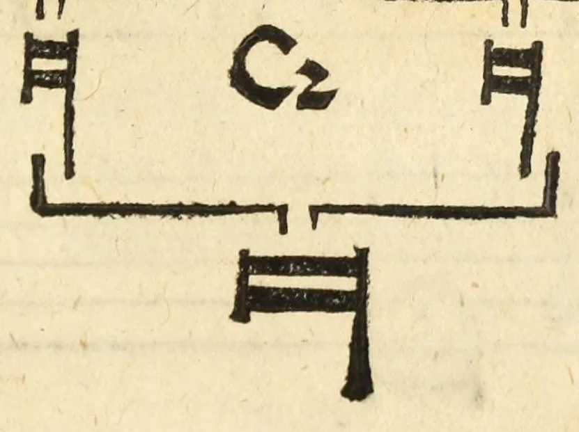 An illustration from Musica figuralis deudsch, 1532, leaf 83