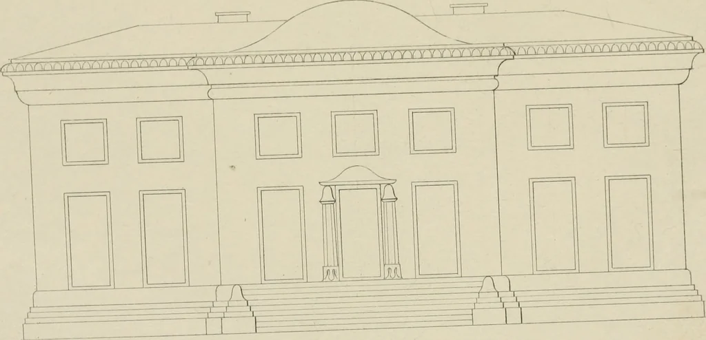 An illustration from The music of the eye; or, Essays on the principles of the beauty and perfection of architecture, as founded on and deduced from reason and analogy, and adapted to what may be traced of the ancient theories of taste, in the three first chapters of Vitruvius .., 1831, leaf 148