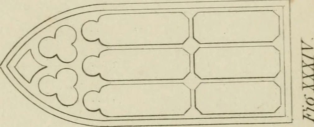 An illustration from The music of the eye; or, Essays on the principles of the beauty and perfection of architecture, as founded on and deduced from reason and analogy, and adapted to what may be traced of the ancient theories of taste, in the three first chapters of Vitruvius .., 1831, leaf 152