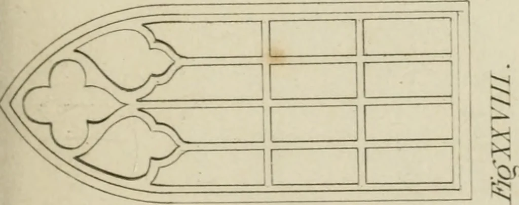 An illustration from The music of the eye; or, Essays on the principles of the beauty and perfection of architecture, as founded on and deduced from reason and analogy, and adapted to what may be traced of the ancient theories of taste, in the three first chapters of Vitruvius .., 1831, leaf 152