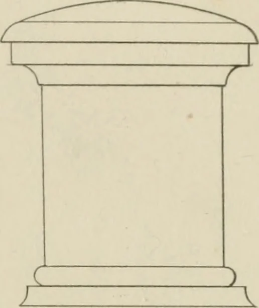 An illustration from The music of the eye; or, Essays on the principles of the beauty and perfection of architecture, as founded on and deduced from reason and analogy, and adapted to what may be traced of the ancient theories of taste, in the three first chapters of Vitruvius .., 1831, leaf 172