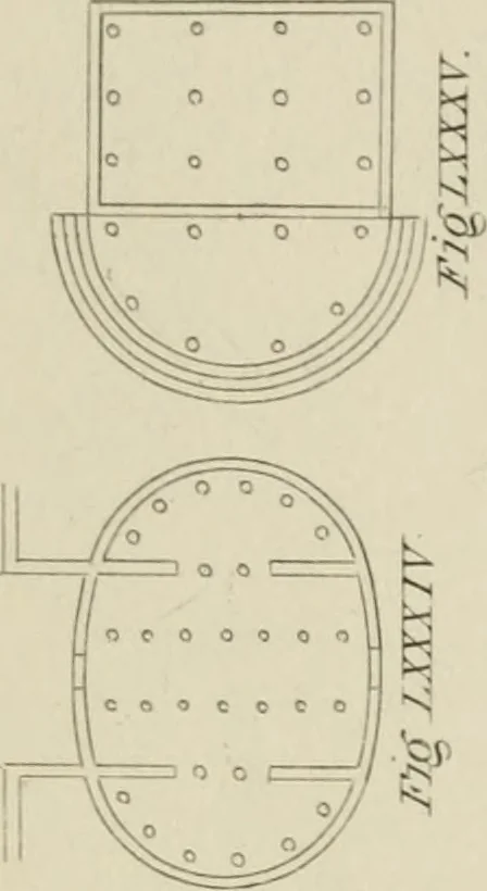 An illustration from The music of the eye; or, Essays on the principles of the beauty and perfection of architecture, as founded on and deduced from reason and analogy, and adapted to what may be traced of the ancient theories of taste, in the three first chapters of Vitruvius .., 1831, leaf 282