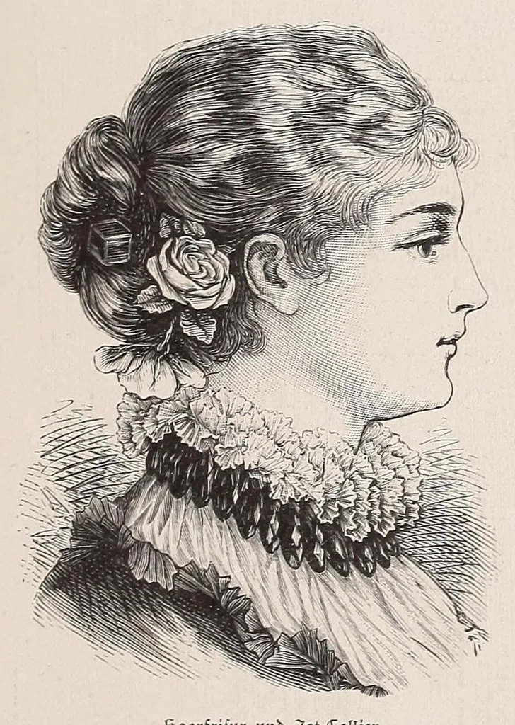An illustration from Muster altdeutscher Leinenstickerei, 1882, leaf 13