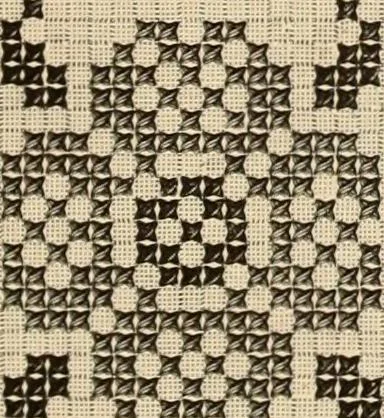 An illustration from Muster altdeutscher Leinenstickerei : II, 1882, leaf 22